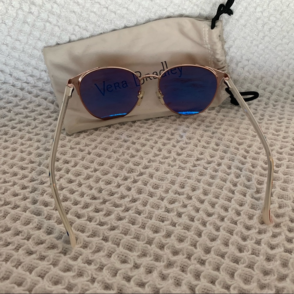 Vera Bradley rose mirrored sunglasses - Picture 2 of 6